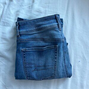 american eagle low rise boot cut jeans